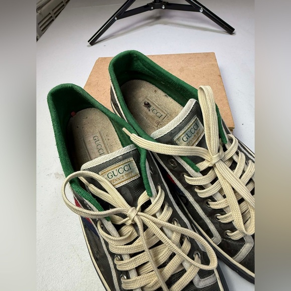 Gucci Tennis 1977 Off the Grid Low 'Grey' Men's Sz 9 - Picture 3 of 14